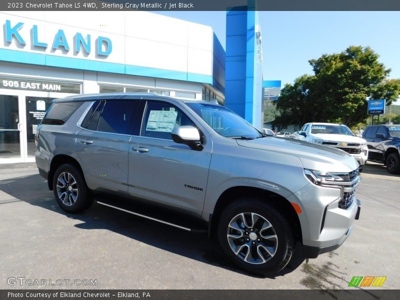 Sterling Gray Metallic / Jet Black 2023 Chevrolet Tahoe LS 4WD