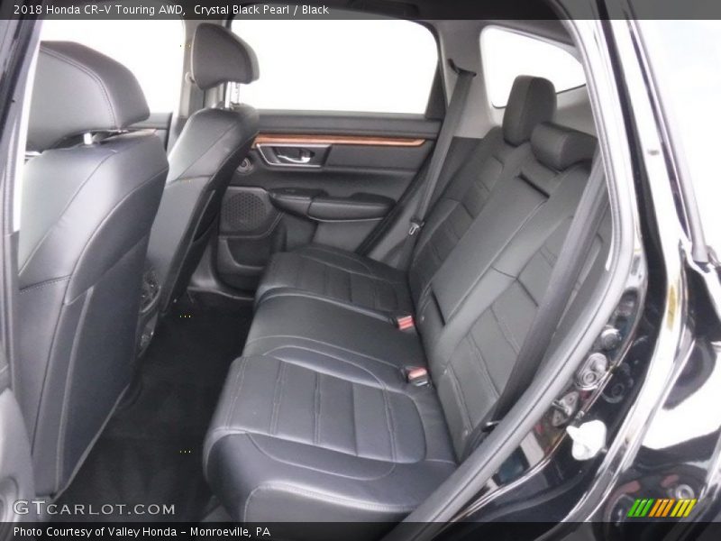 Crystal Black Pearl / Black 2018 Honda CR-V Touring AWD