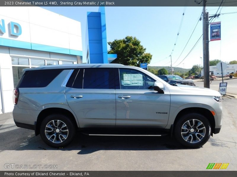 Sterling Gray Metallic / Jet Black 2023 Chevrolet Tahoe LS 4WD