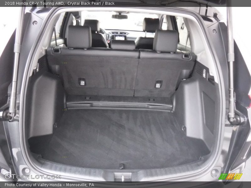 Crystal Black Pearl / Black 2018 Honda CR-V Touring AWD