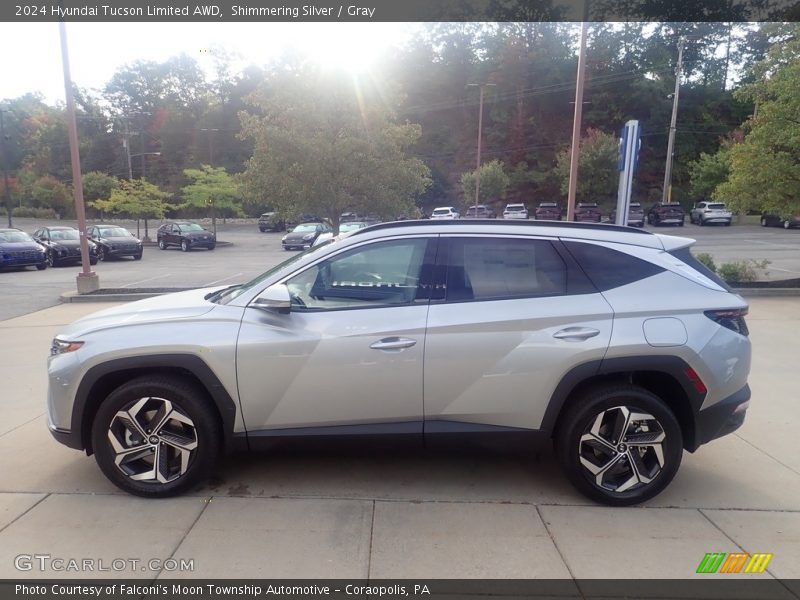  2024 Tucson Limited AWD Shimmering Silver