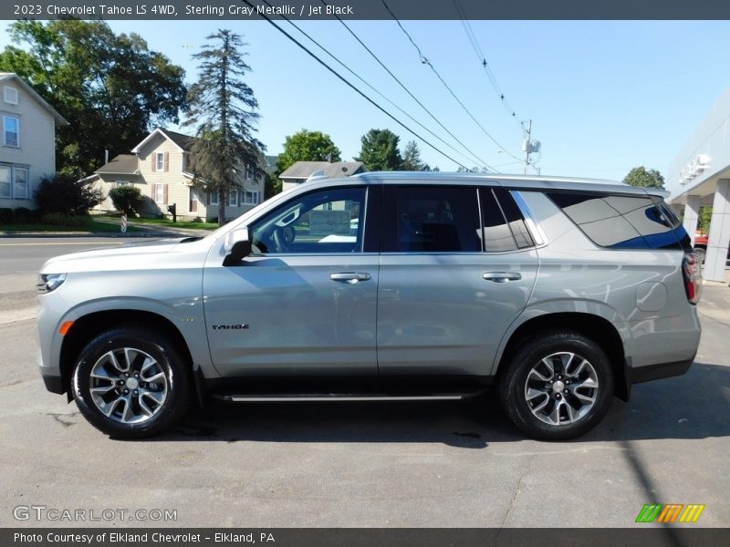 Sterling Gray Metallic / Jet Black 2023 Chevrolet Tahoe LS 4WD