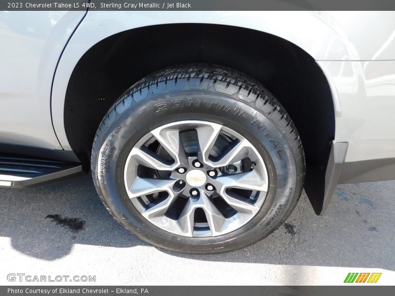 Sterling Gray Metallic / Jet Black 2023 Chevrolet Tahoe LS 4WD