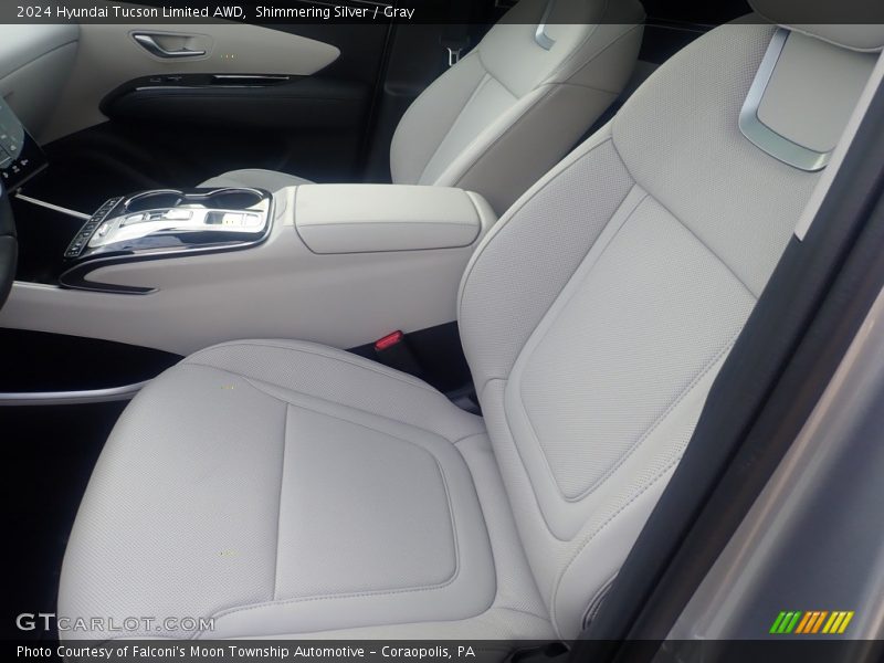 Front Seat of 2024 Tucson Limited AWD