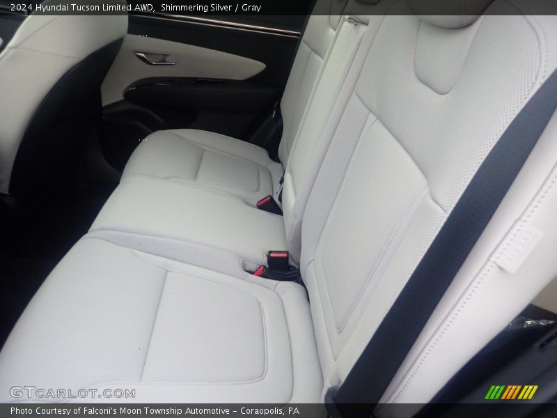 Rear Seat of 2024 Tucson Limited AWD