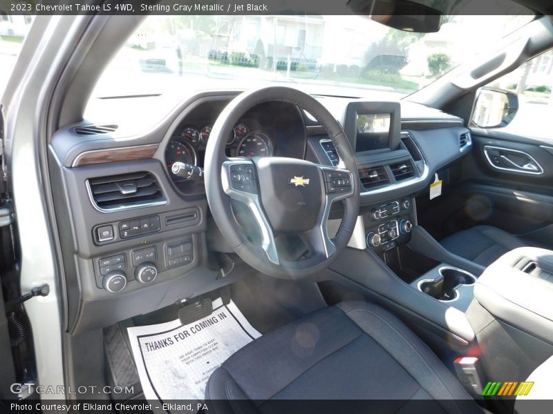 Sterling Gray Metallic / Jet Black 2023 Chevrolet Tahoe LS 4WD