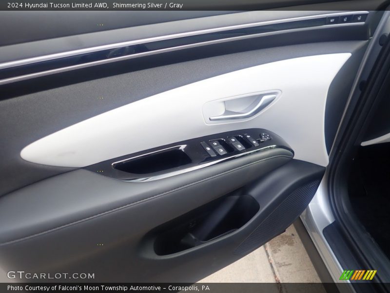 Shimmering Silver / Gray 2024 Hyundai Tucson Limited AWD