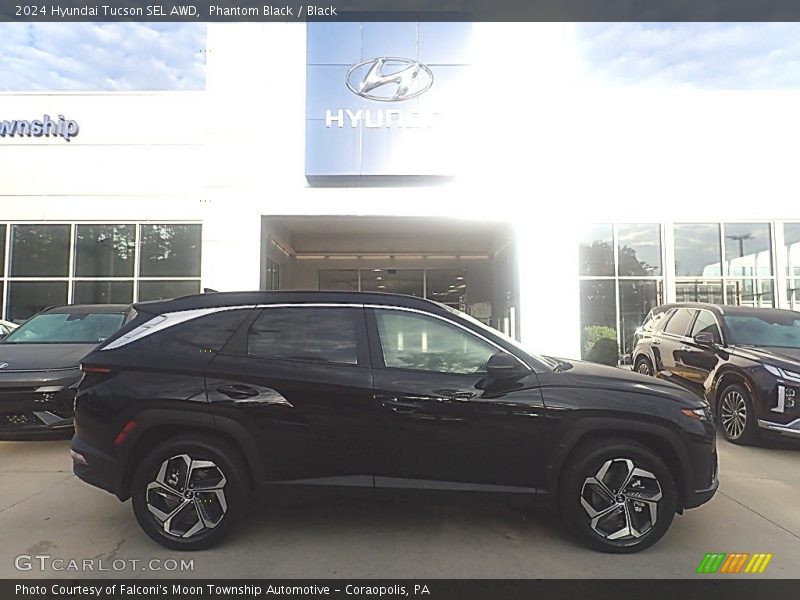 Phantom Black / Black 2024 Hyundai Tucson SEL AWD