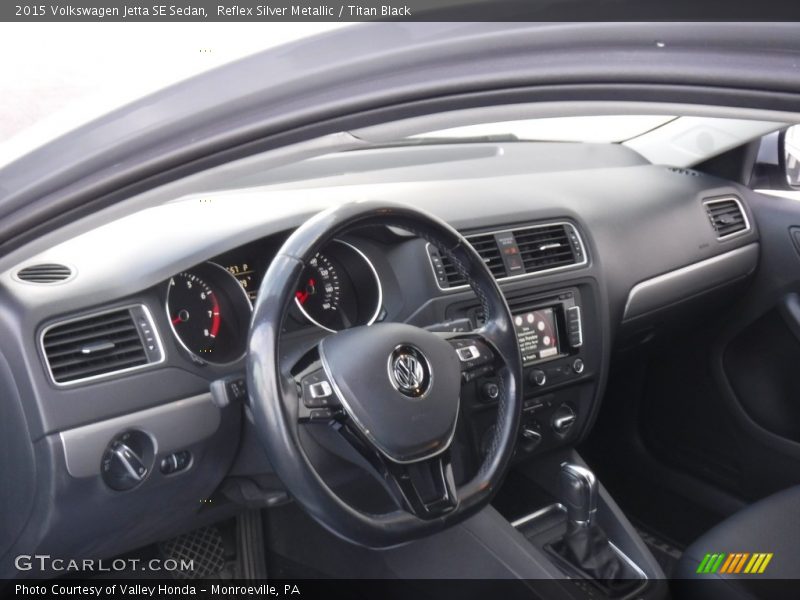 Dashboard of 2015 Jetta SE Sedan