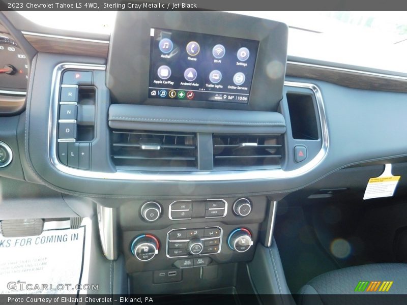 Sterling Gray Metallic / Jet Black 2023 Chevrolet Tahoe LS 4WD