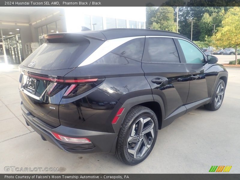 Phantom Black / Black 2024 Hyundai Tucson SEL AWD