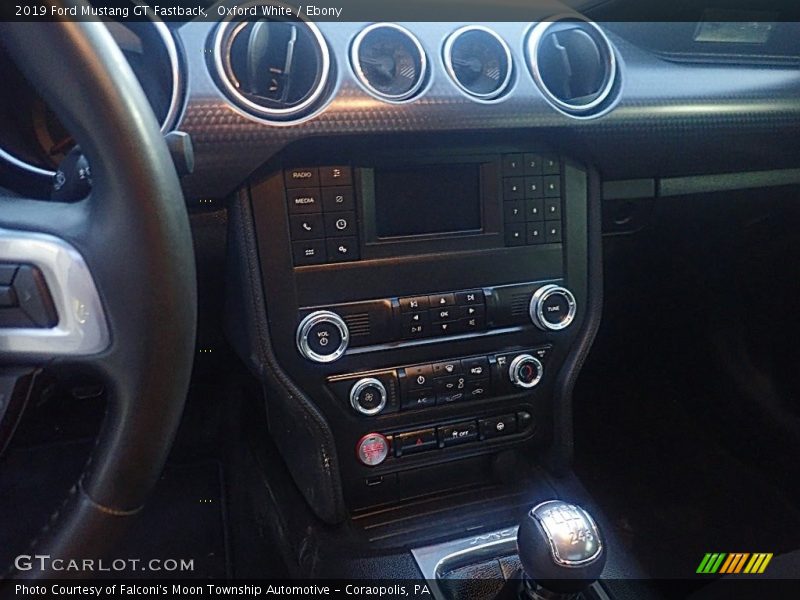 Controls of 2019 Mustang GT Fastback