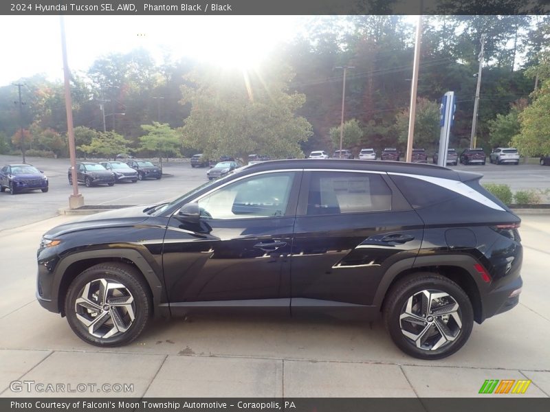 Phantom Black / Black 2024 Hyundai Tucson SEL AWD