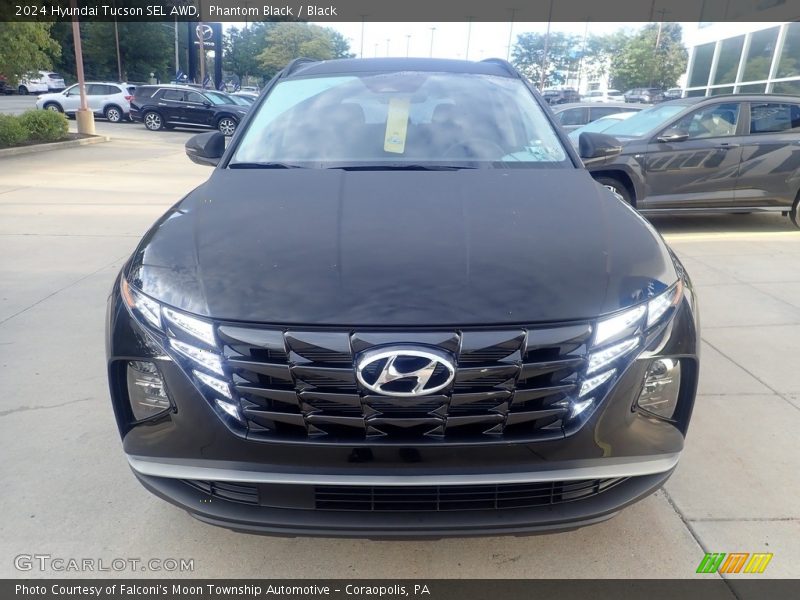 Phantom Black / Black 2024 Hyundai Tucson SEL AWD