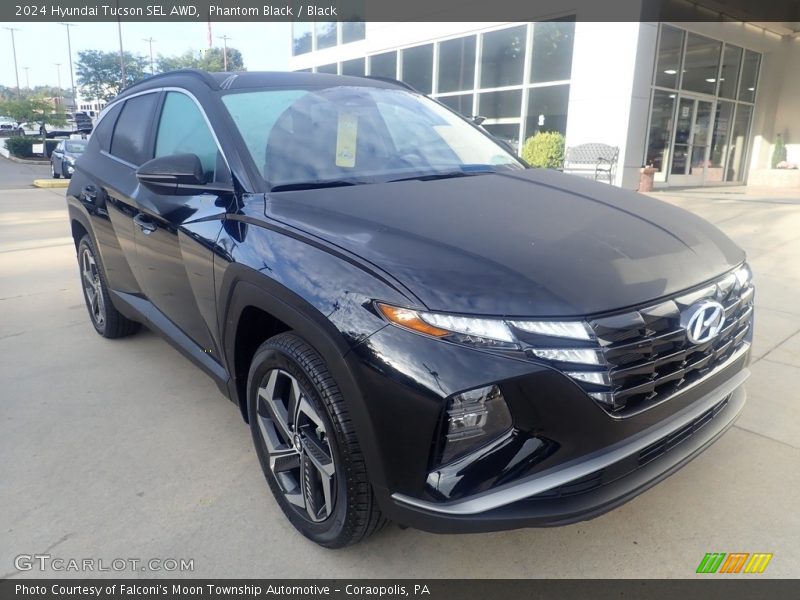 Phantom Black / Black 2024 Hyundai Tucson SEL AWD