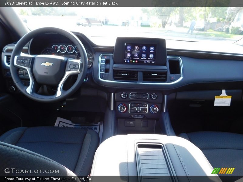 Sterling Gray Metallic / Jet Black 2023 Chevrolet Tahoe LS 4WD