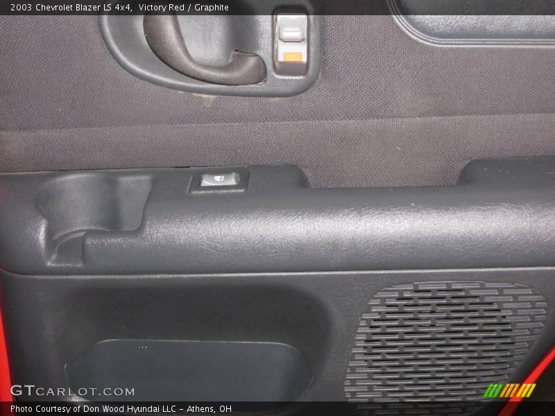Victory Red / Graphite 2003 Chevrolet Blazer LS 4x4