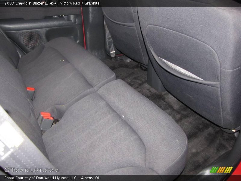 Victory Red / Graphite 2003 Chevrolet Blazer LS 4x4
