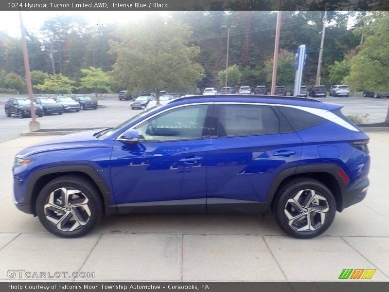 Intense Blue / Black 2024 Hyundai Tucson Limited AWD