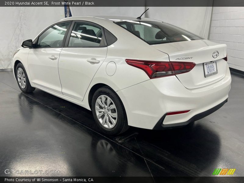  2020 Accent SE Frost White Pearl