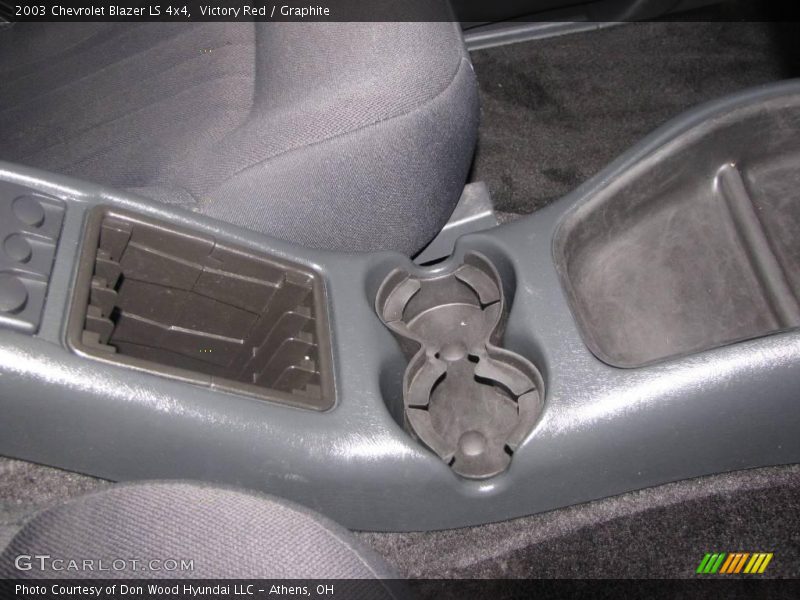 Victory Red / Graphite 2003 Chevrolet Blazer LS 4x4