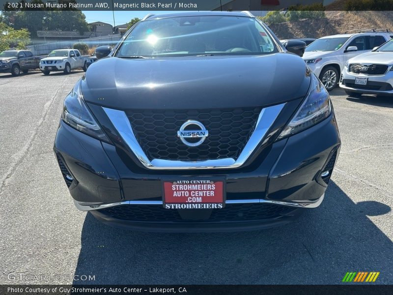 Magnetic Black Pearl / Mocha 2021 Nissan Murano Platinum AWD