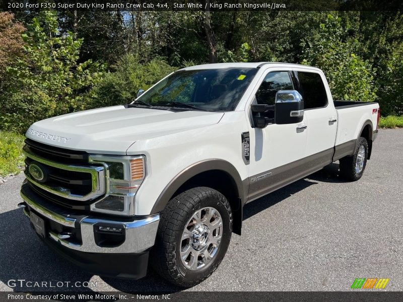Star White / King Ranch Kingsville/Java 2020 Ford F350 Super Duty King Ranch Crew Cab 4x4