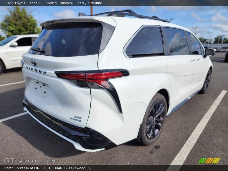  2022 Sienna XSE Hybrid Windchill Pearl
