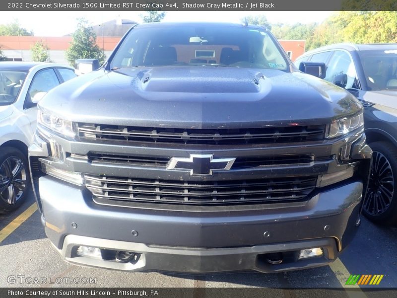 Shadow Gray Metallic / Jet Black 2022 Chevrolet Silverado 1500 Limited RST Crew Cab 4x4