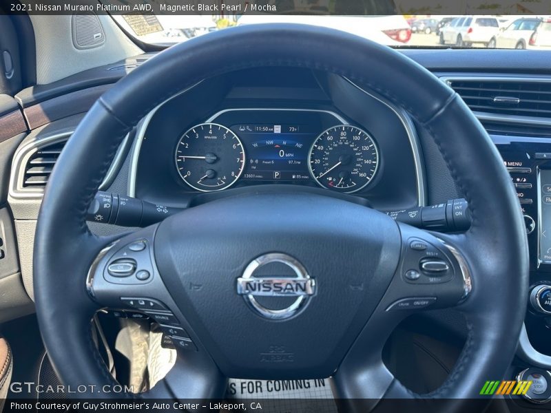  2021 Murano Platinum AWD Steering Wheel