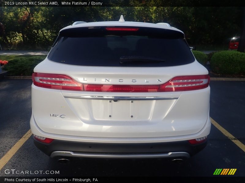 White Platinum / Ebony 2019 Lincoln MKC Select AWD
