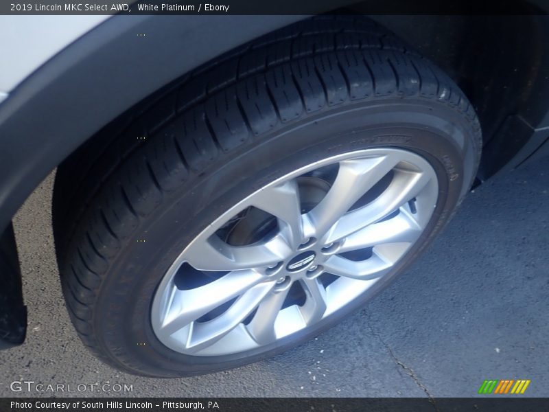 White Platinum / Ebony 2019 Lincoln MKC Select AWD