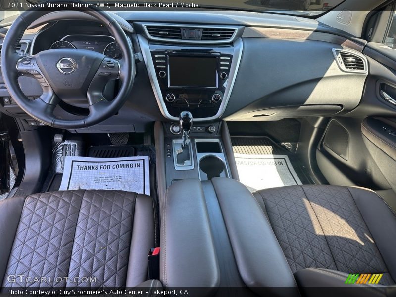  2021 Murano Platinum AWD Mocha Interior