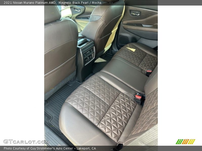 Rear Seat of 2021 Murano Platinum AWD