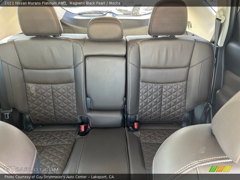 Rear Seat of 2021 Murano Platinum AWD
