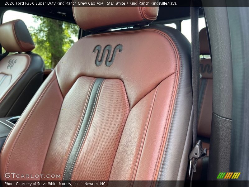 Front Seat of 2020 F350 Super Duty King Ranch Crew Cab 4x4
