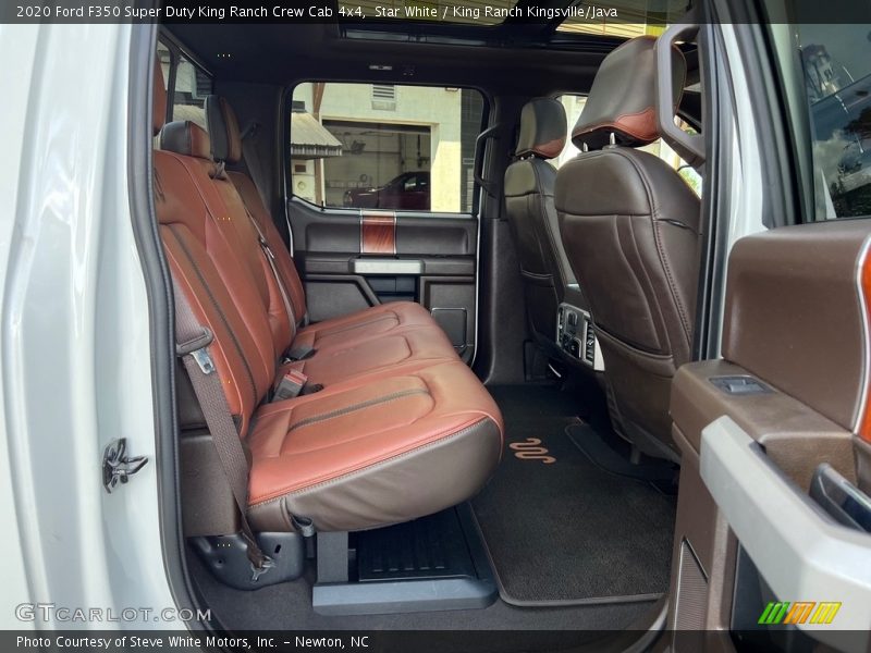Rear Seat of 2020 F350 Super Duty King Ranch Crew Cab 4x4