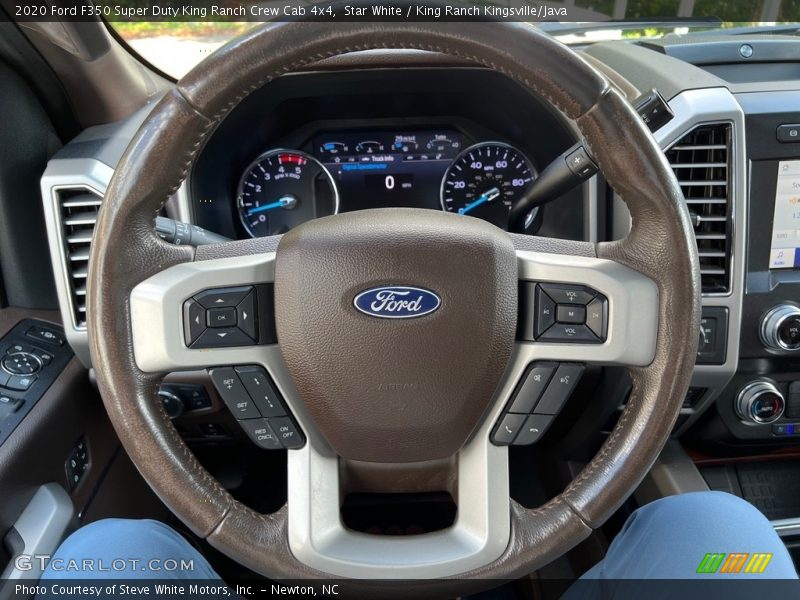 2020 F350 Super Duty King Ranch Crew Cab 4x4 Steering Wheel