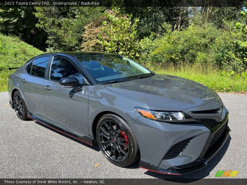 Front 3/4 View of 2023 Camry TRD