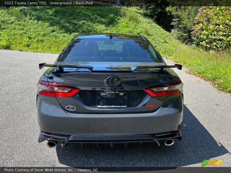 Exhaust of 2023 Camry TRD