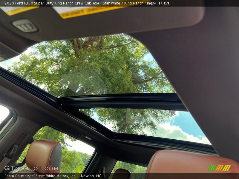 Sunroof of 2020 F350 Super Duty King Ranch Crew Cab 4x4