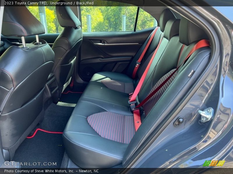 Rear Seat of 2023 Camry TRD