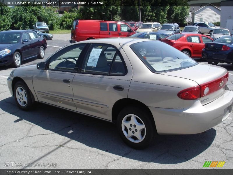 Sandrift Metallic / Neutral 2004 Chevrolet Cavalier Sedan