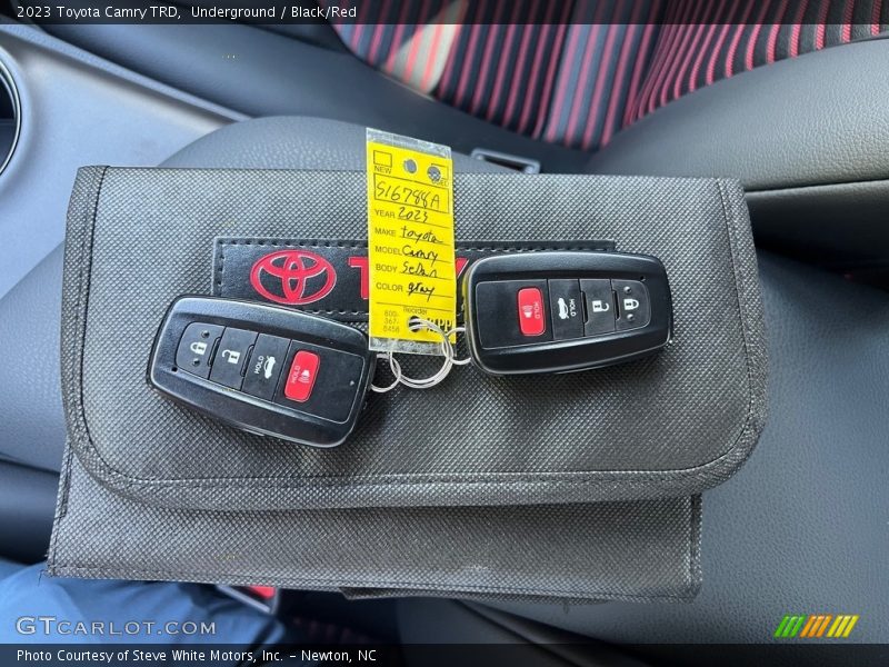 Keys of 2023 Camry TRD