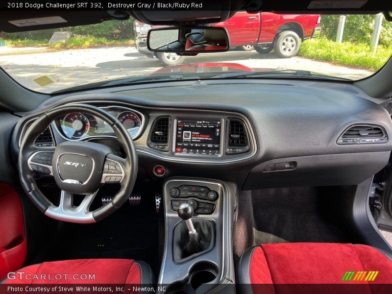 Front Seat of 2018 Challenger SRT 392