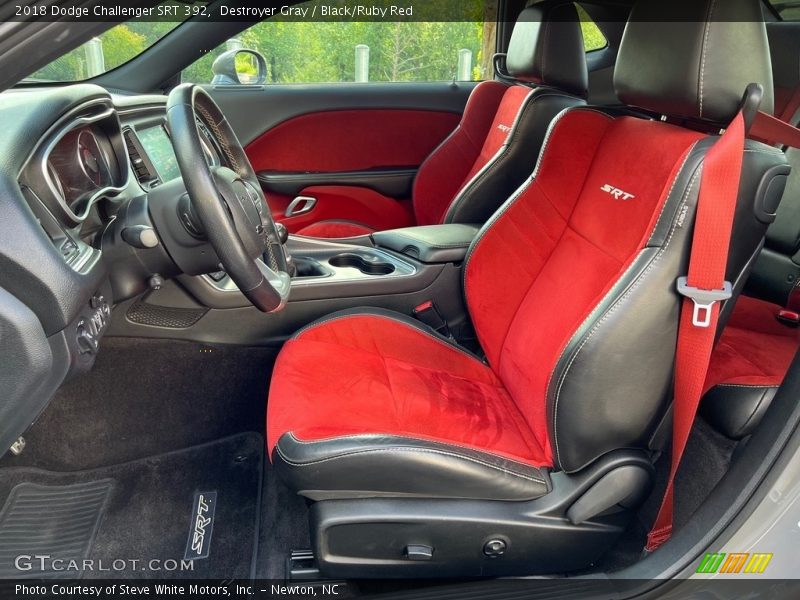  2018 Challenger SRT 392 Black/Ruby Red Interior