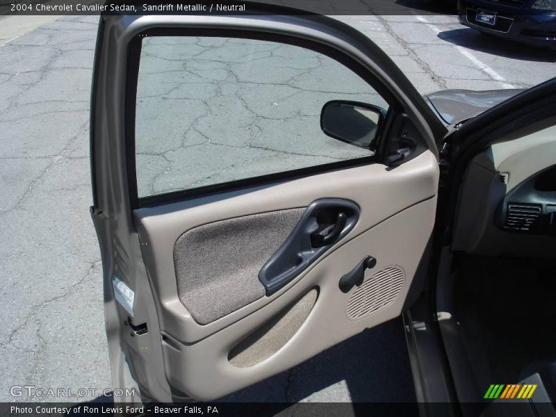 Sandrift Metallic / Neutral 2004 Chevrolet Cavalier Sedan