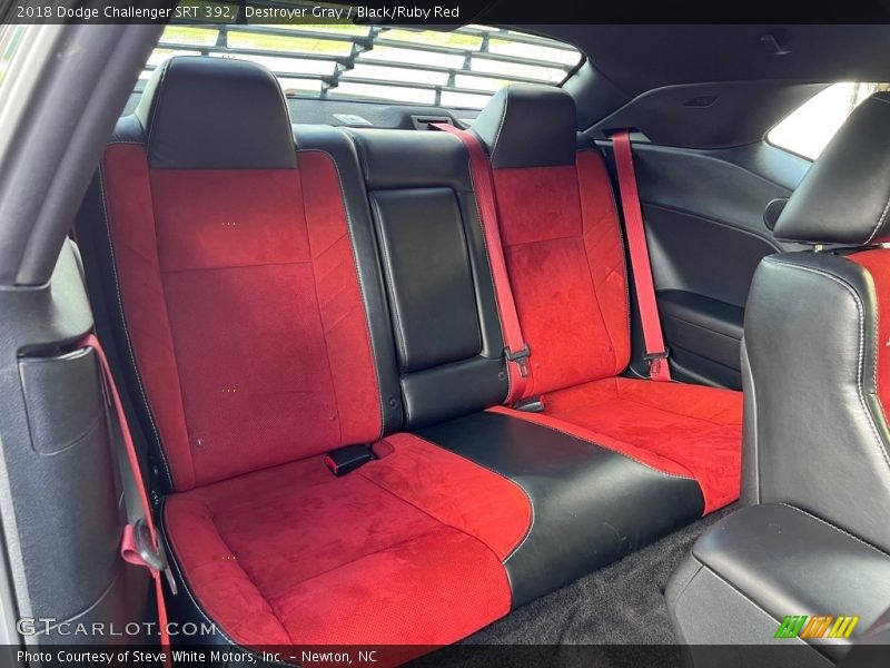 Rear Seat of 2018 Challenger SRT 392