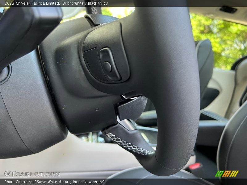 Bright White / Black/Alloy 2023 Chrysler Pacifica Limited