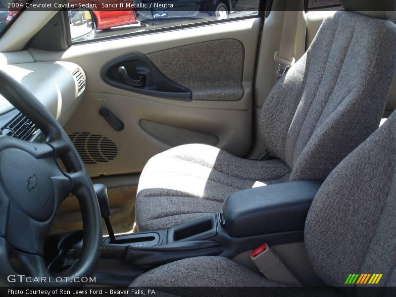 Sandrift Metallic / Neutral 2004 Chevrolet Cavalier Sedan